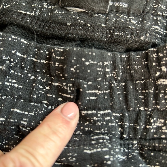 Brooklyn Cloth “The Jogger” black with white speckles. Size L. Very good cond - Picture 7 of 10